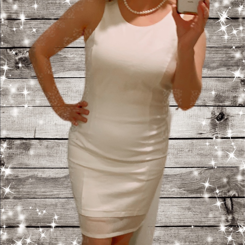 Elegant beige dress